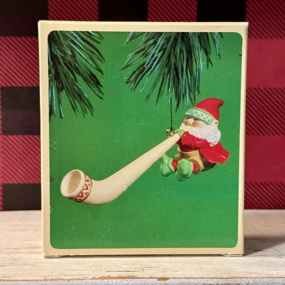 1984 Hallmark Alpine Elf Vintage Keepsake Christmas Ornament